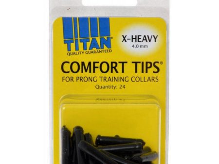 Comfort Tips for Prong Training Collars X-Heavy (4.0 mm) - 24 Count by Titan For Cheap