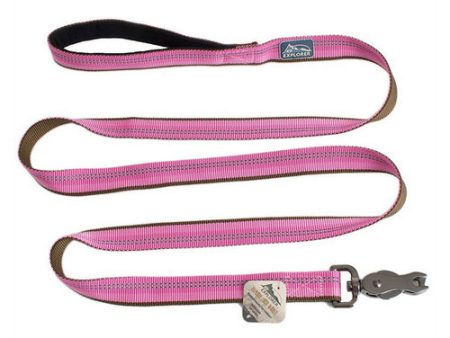 K9 Explorer Reflective Leash with Scissor Snap - Rosebud 6  Long x 1  Wide by Coastal Pet Online Hot Sale