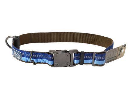 K9 Explorer Sapphire Reflective Adjustable Dog Collar 18 -26  Long x 1  Wide by Coastal Pet For Sale