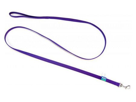 Nylon Lead - Purple 6  Long x 5 8  Wide by Coastal Pet Online now